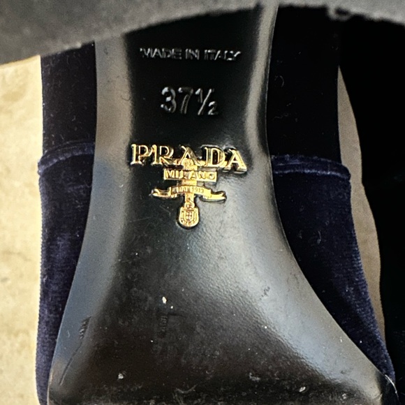 Prada Velvet Booties - Picture 4 of 7